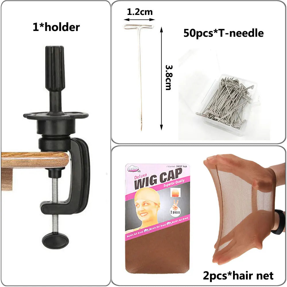 Tête en toile pour perruques