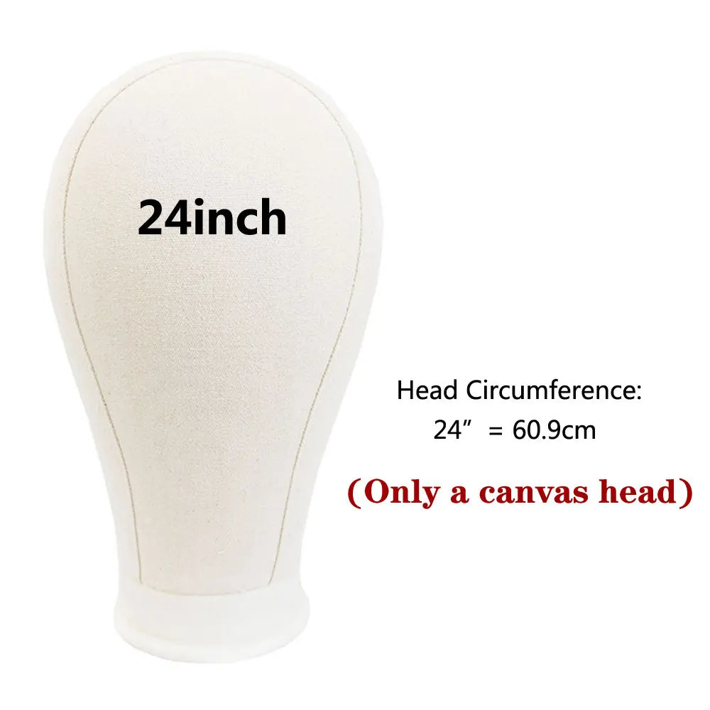 Tête en toile pour perruques