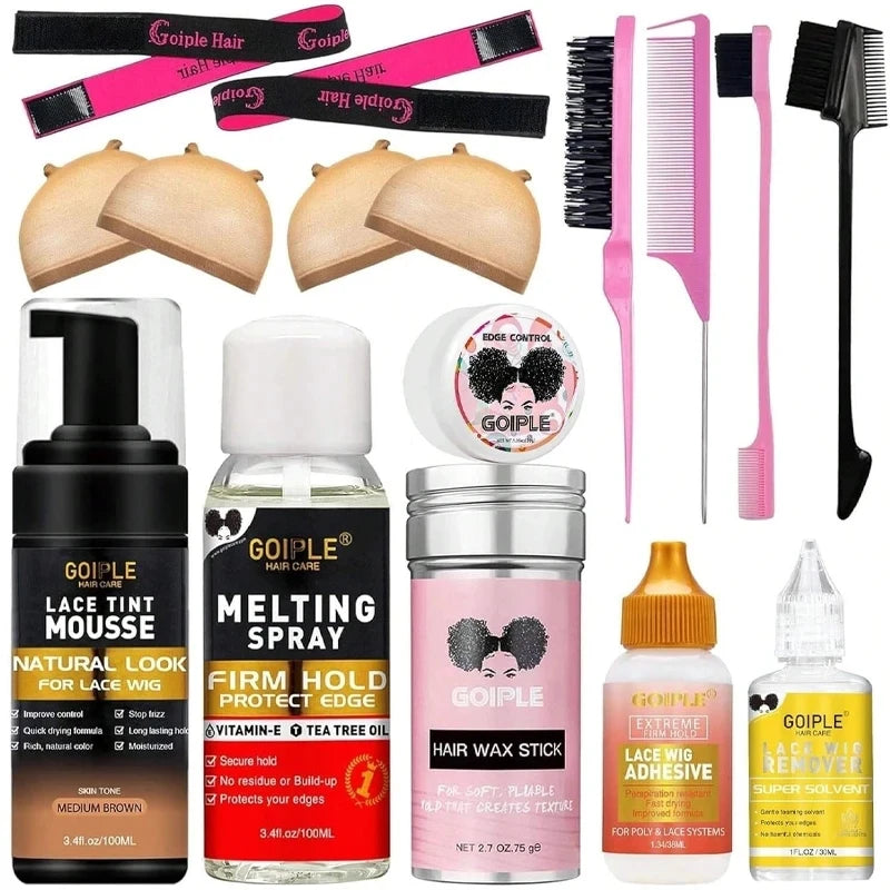 Kit complet de coiffage