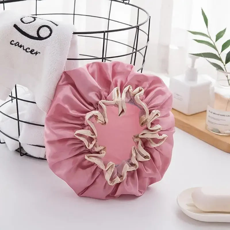 Bonnet Satin Réglable – Protection Cheveux Nuit