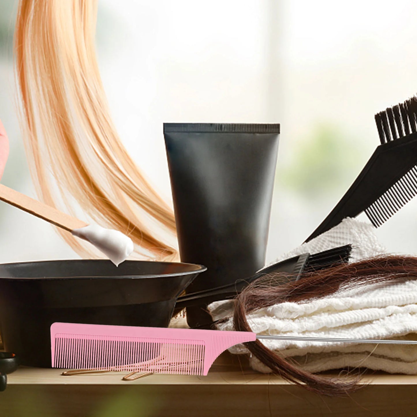 Brosse et peigne double face