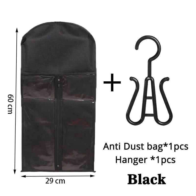 Housse de Rangement pour Perruques avec Cintre – Protection Anti-Poussière