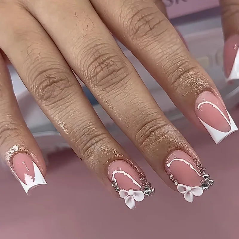 Press-On Nails colle incluse ￼