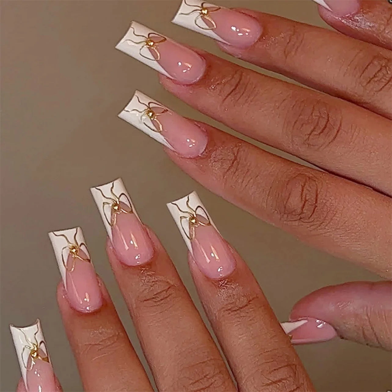 Press-On Nails colle incluse ￼