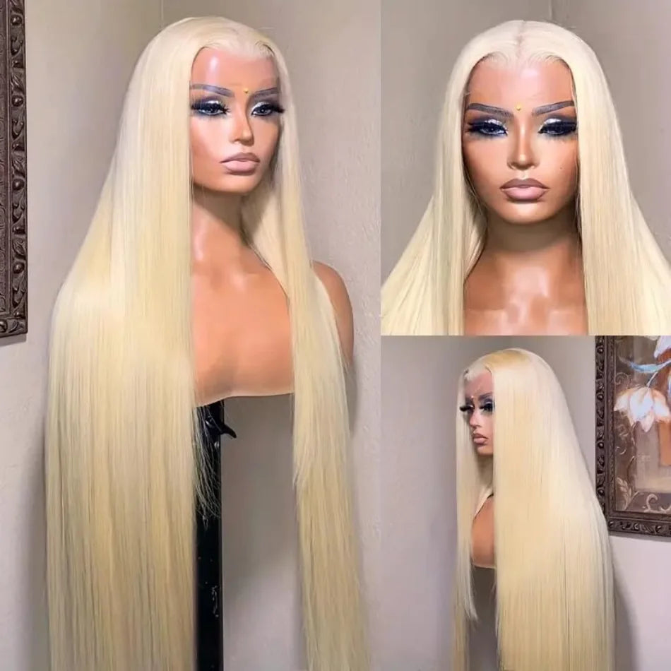 Lace Frontal blonde, 100 % Cheveux humain