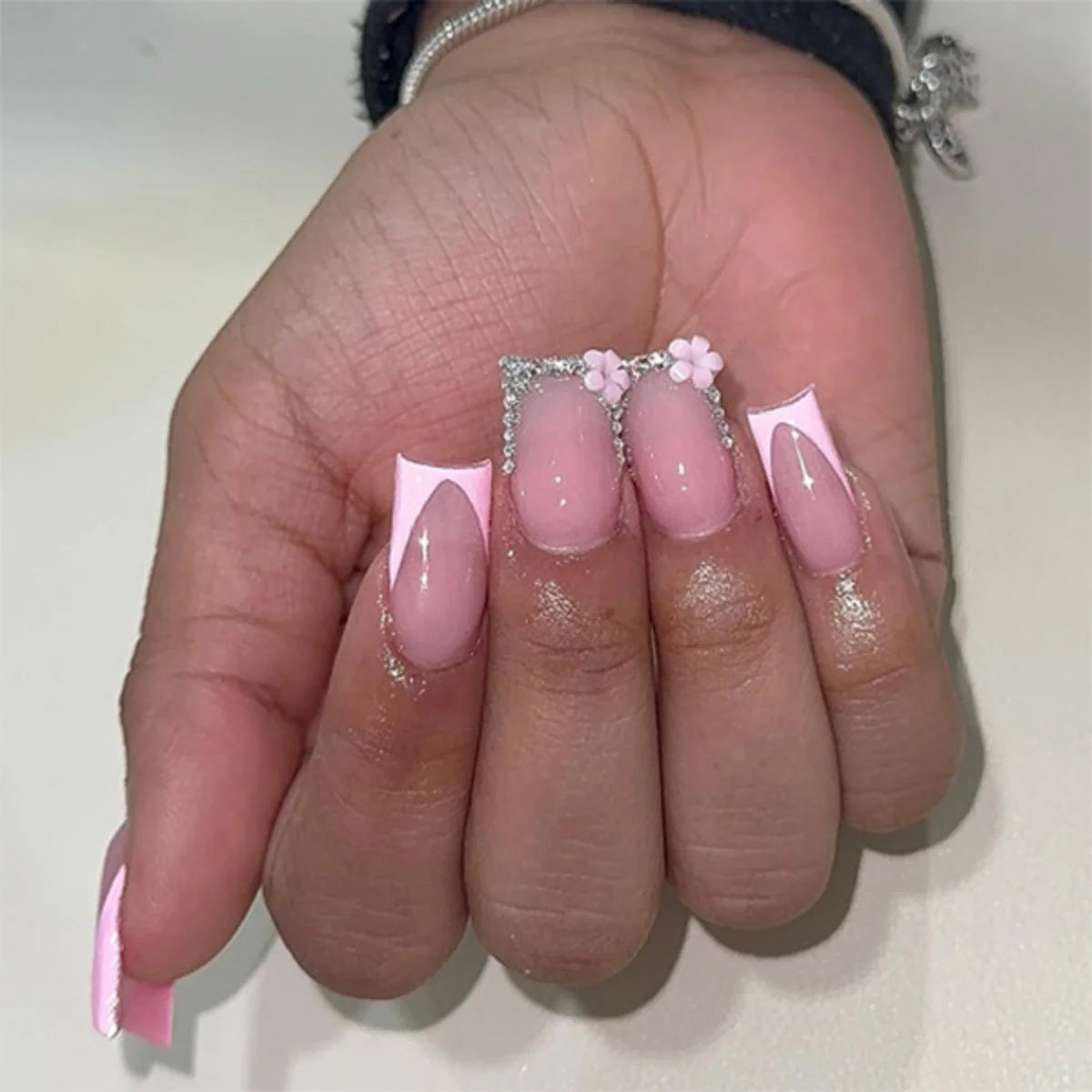 Press-On Nails colle incluse ￼