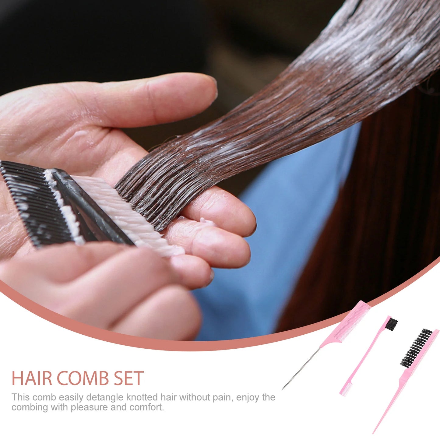 Brosse et peigne double face