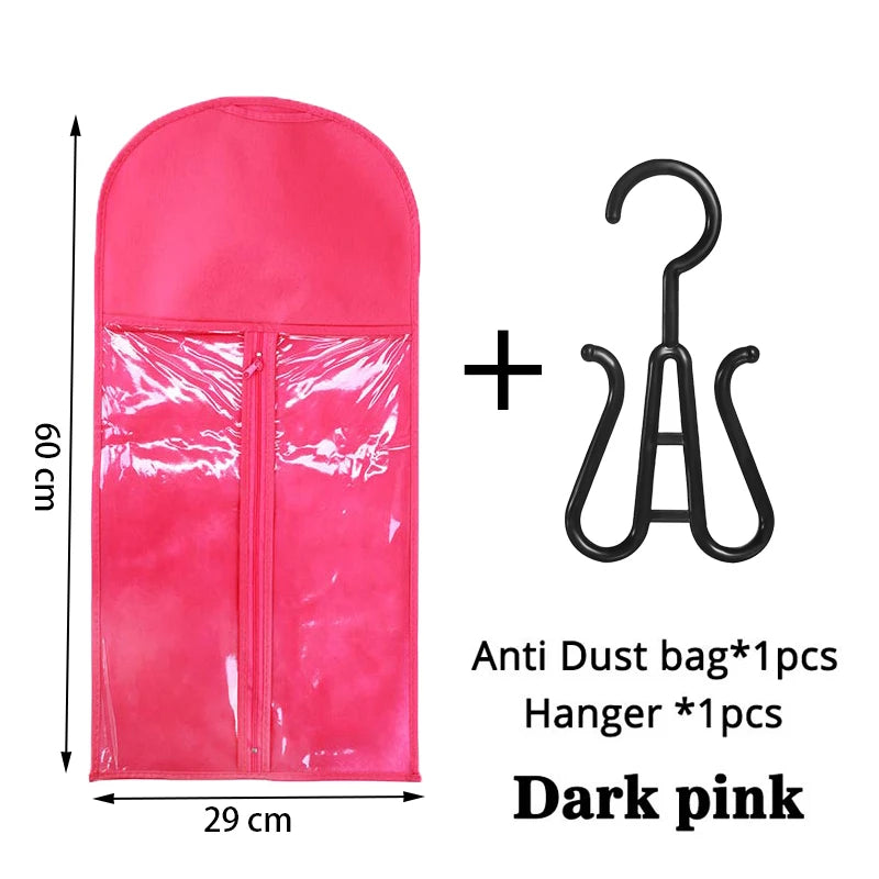 Housse de Rangement pour Perruques avec Cintre – Protection Anti-Poussière