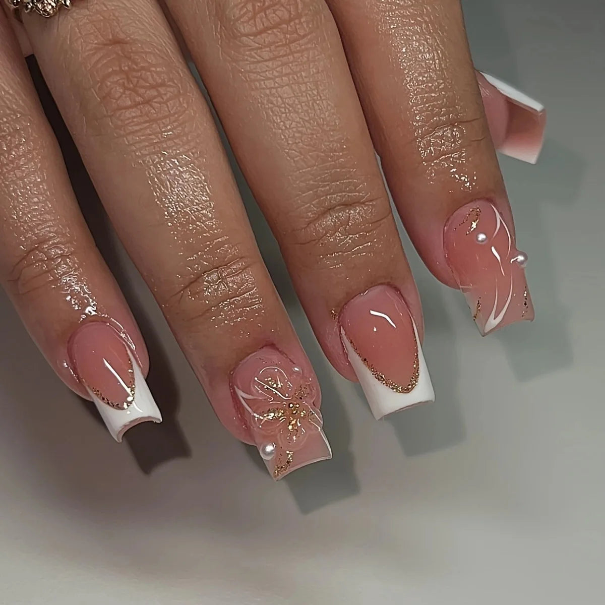 Press-On Nails colle incluse ￼