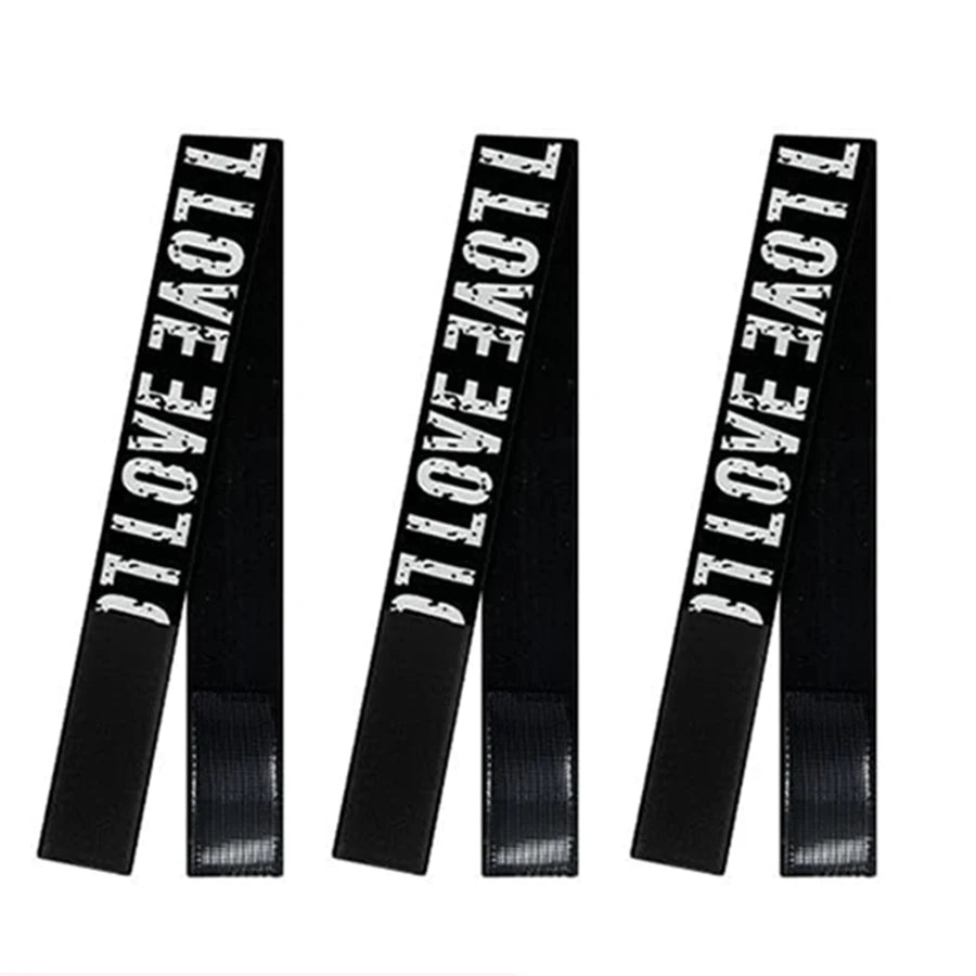 Lot de 3 bandeaux élastiques “Edge Melt” – serre-bords ajustables pour lace wigs & baby hairs LACE ADDICT