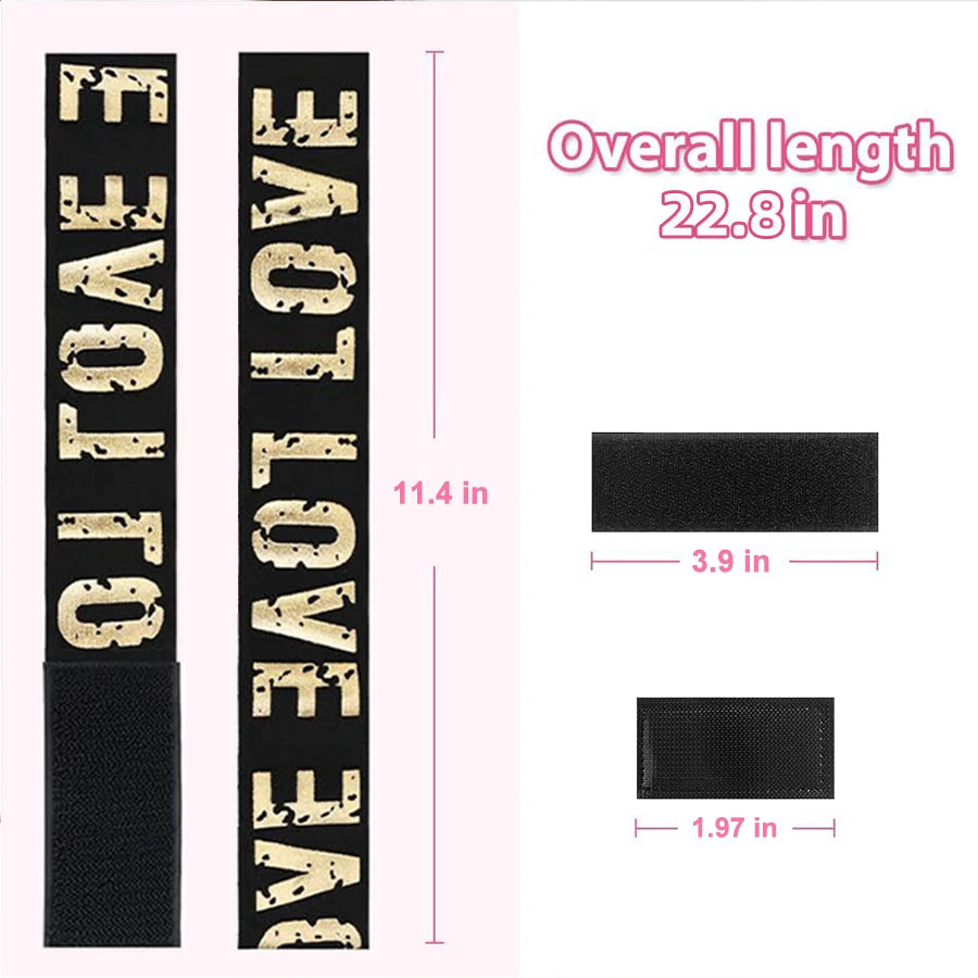 Lot de 3 bandeaux élastiques “Edge Melt” – serre-bords ajustables pour lace wigs & baby hairs LACE ADDICT